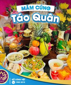 mâm cúng táo quân