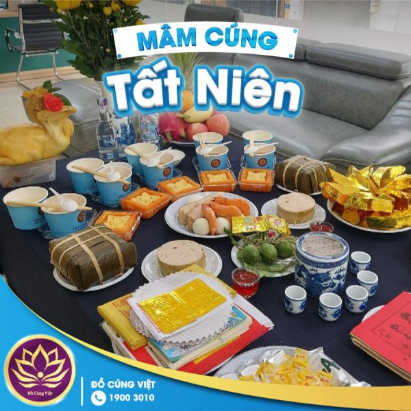 mâm cúng tất niên