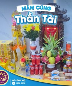 mâm cúng thần tài