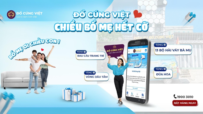 đồ cúng việt chiều khách hàng hết cở