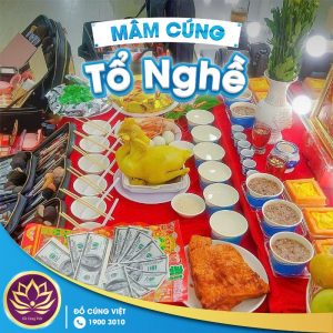 Mâm cúng tổ nghề